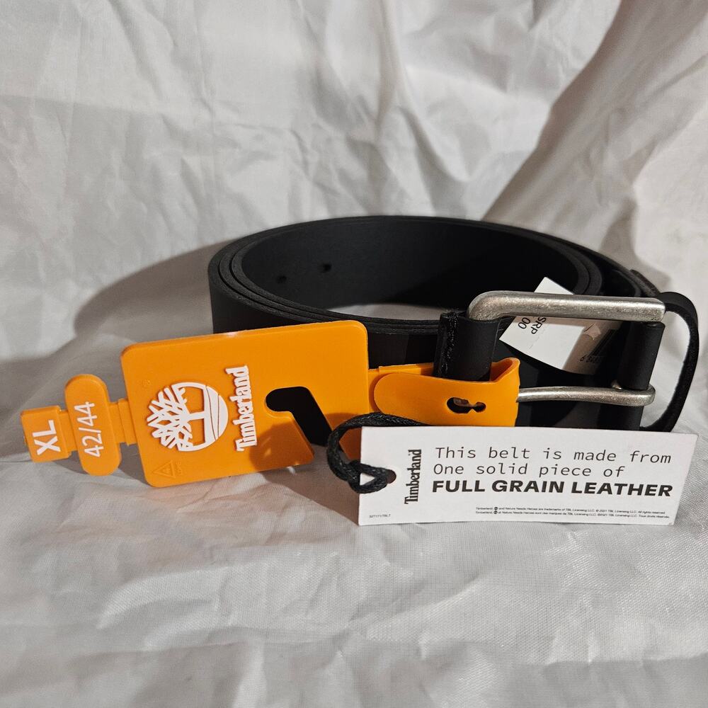 Timberland Leather Belt Size Xl (42-44)